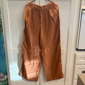 a new day Women's Wide Leg Pants in Rust
